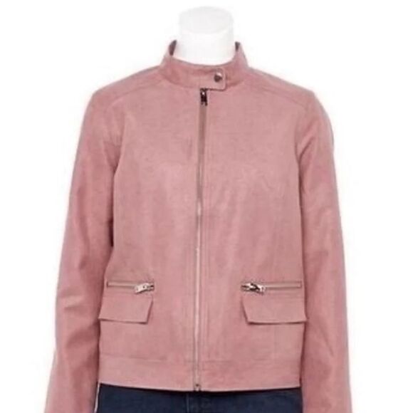 NWT Pink Moto Jacket - Picture 1 of 5